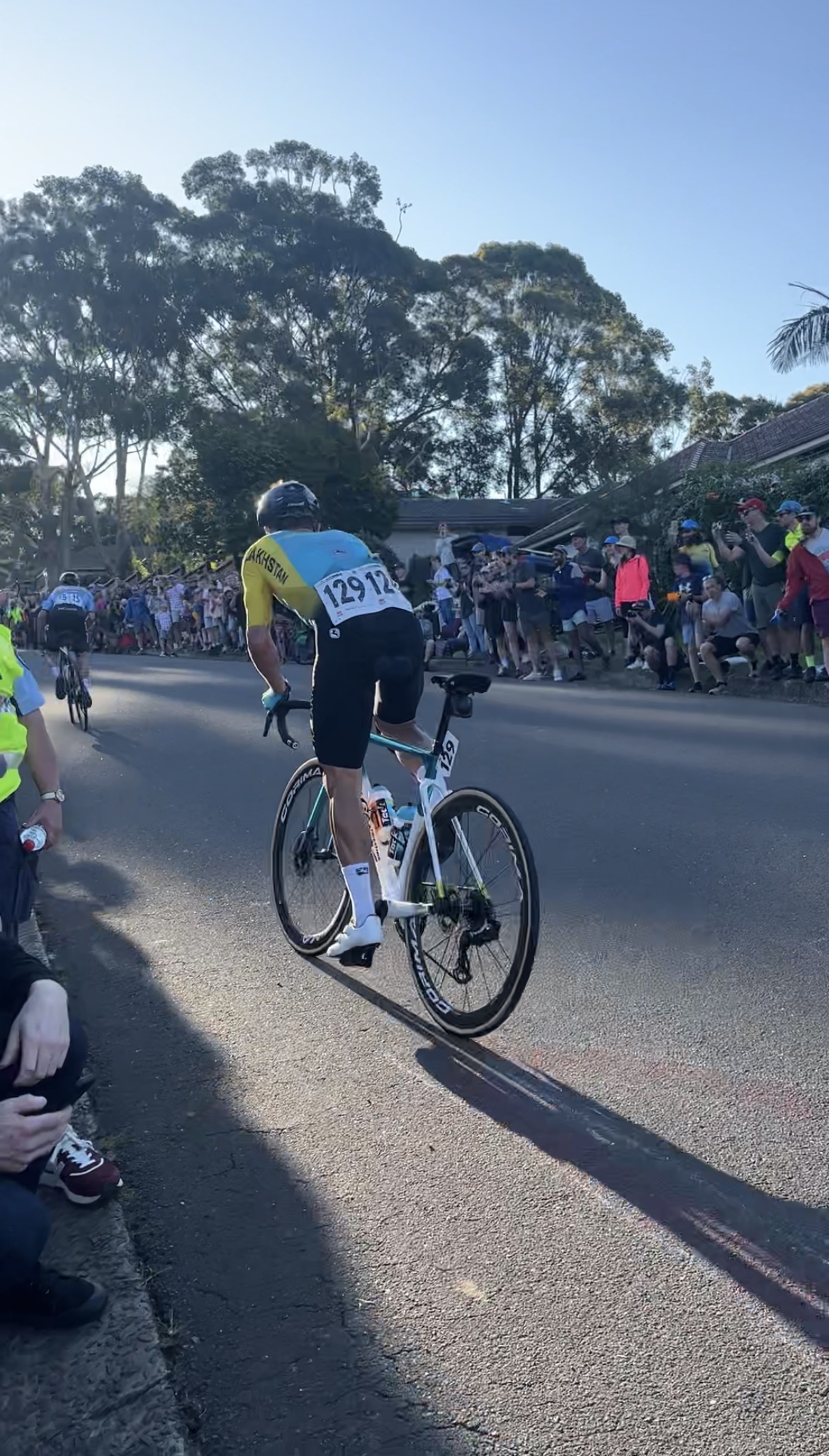 Alexey Lutsenko in the road race